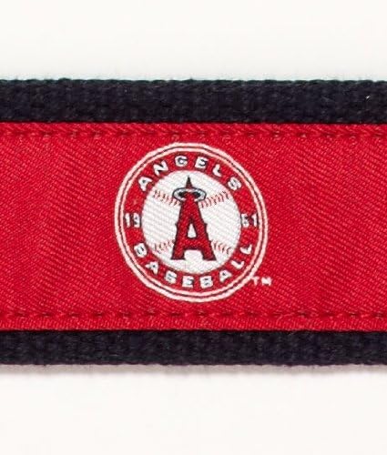 MLB Los Angeles Angels Canvas Club Belt