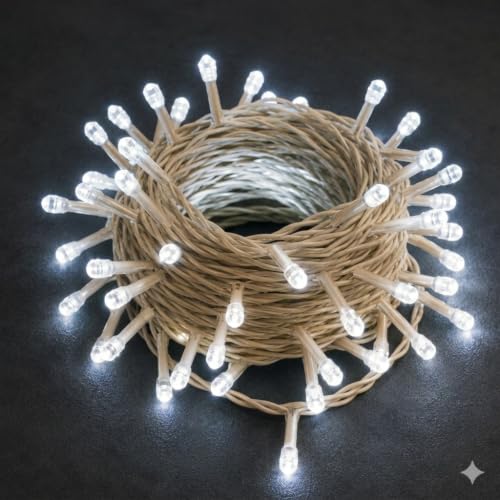 Image of MPROW 10M /40LED Diamond Shape String Lights, White
