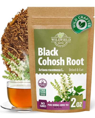 2 oz. Black Cohosh Tea Black Cohosh Root Herbal Tea (Actaea Racemosa) - 56g