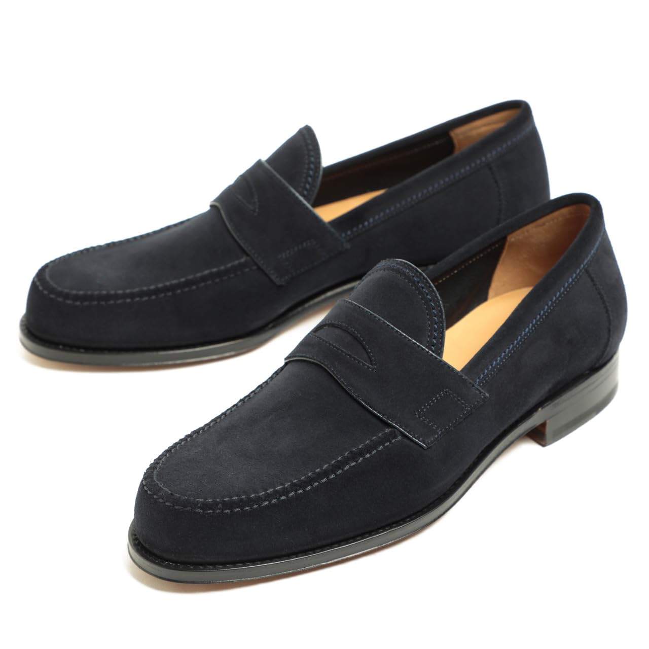 さば様専用ジャコメッティ コインローファー Amazon | [フラテッリ ジャコメッティ] ローファー コイン スリッポン ホールカット レザー  スエード スーパーバック シューズ メンズ アンラインド FG254 BULTIC/NAVY ネイビー 41.5 | ローファー・スリッポン