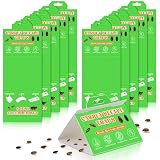 10 Pack Carpet Beetle Traps, Indoor Sticky Glue Traps for Carpet Beetles, Larvae & Other Crawling Insects Non-Toxic Sticky Trap Monitoring Solution