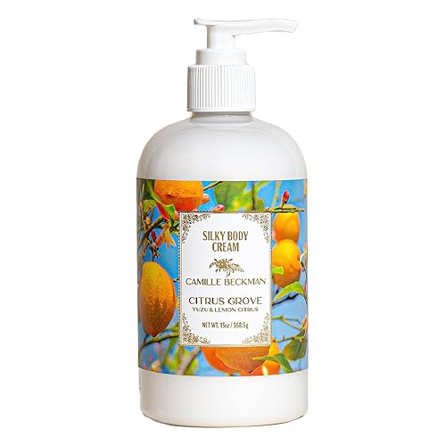 Miniatura 6 de Camille Beckman Crema corporal sedosa, glicerina agua de rosa, 13 onzas