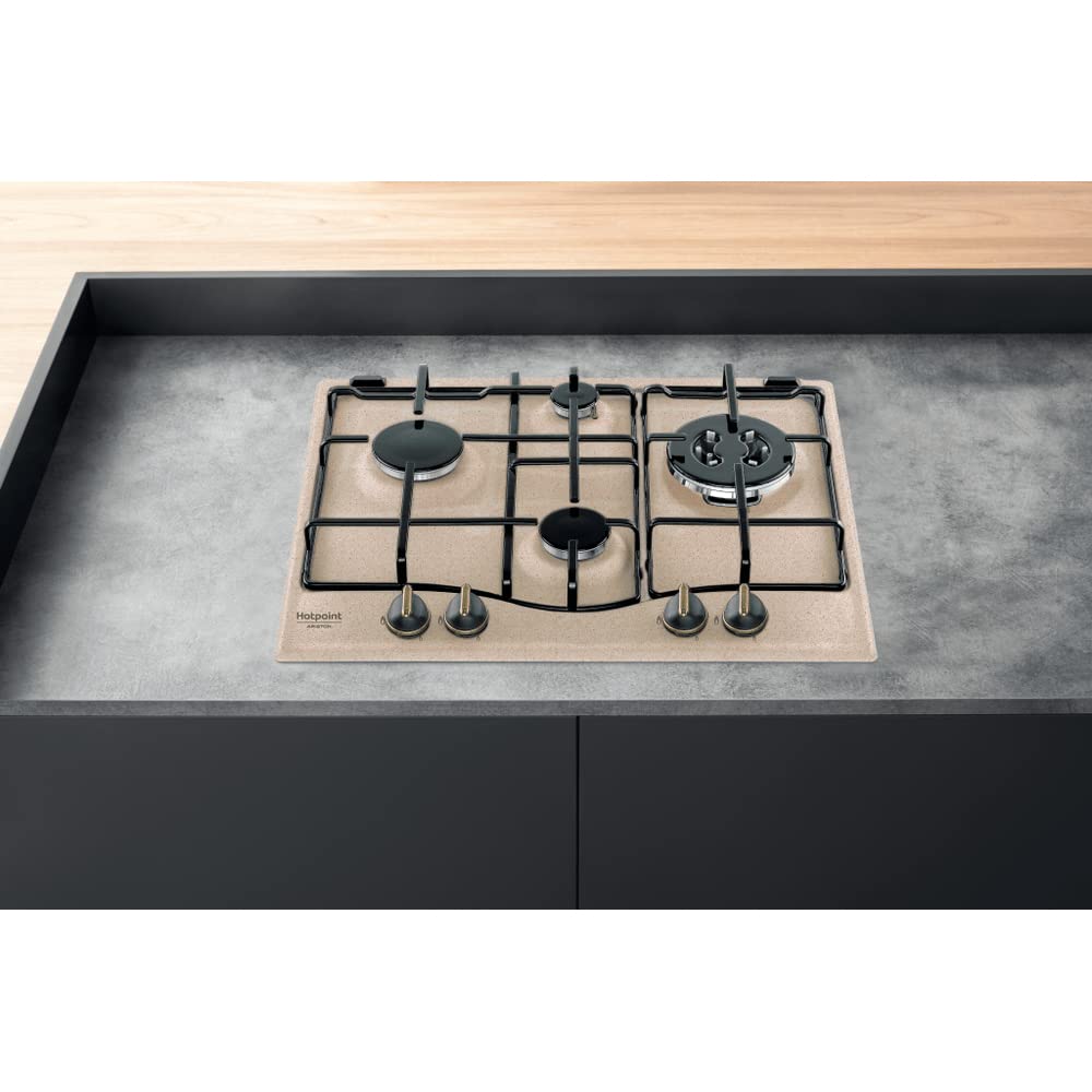 Hotpoint PC 640 T (AV) R/HA Incasso Piano cottura a gas Avena piano cottura
