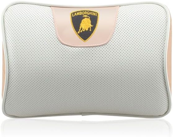 1個自動車用ヘッドレストクッション適合ランボルギーニ ウラカン LP610-4 アヴィオ,調節可能取り外し可能爽快通気性肌に優しい汗