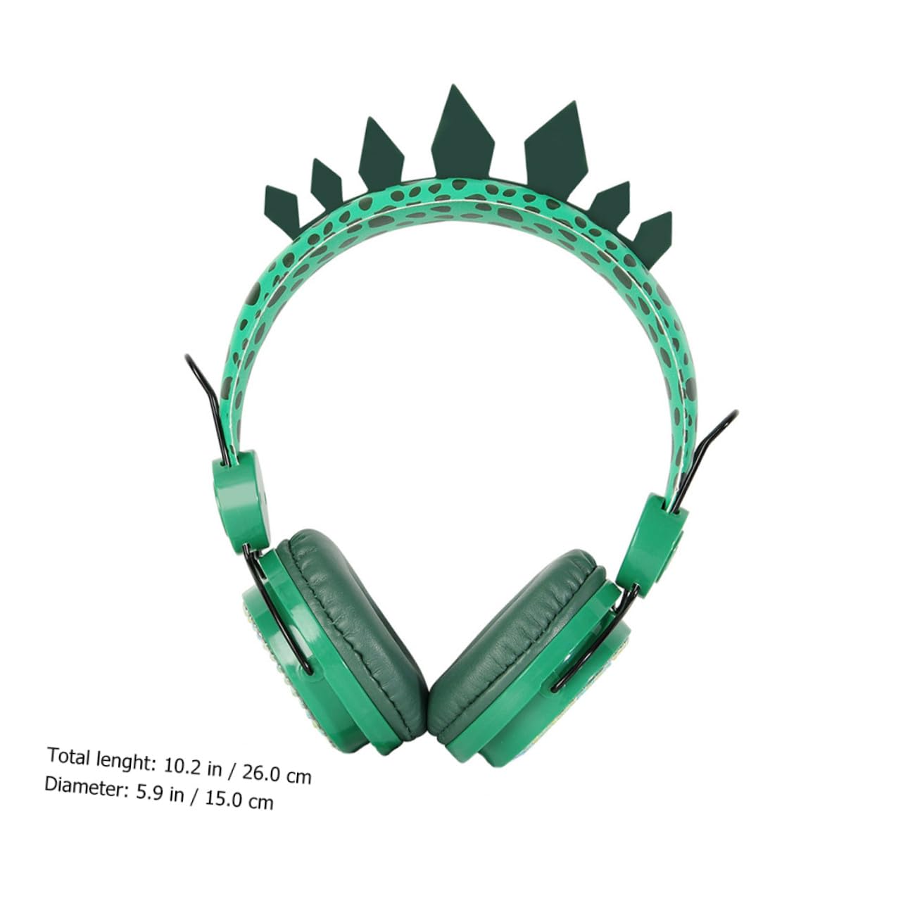 HEMOTON 3 Cuffie Auricolari Per Ragazzi Con Microfono Design A Forma Di Dinosauro Con Strass Per La Scuola