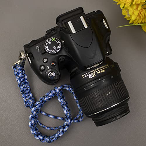 Image of Paracord Wrist | Camera Strap for Robust Hand Grip To Hold All DSLR Camera | Heavy gear | Binocular -Alloy camera strap