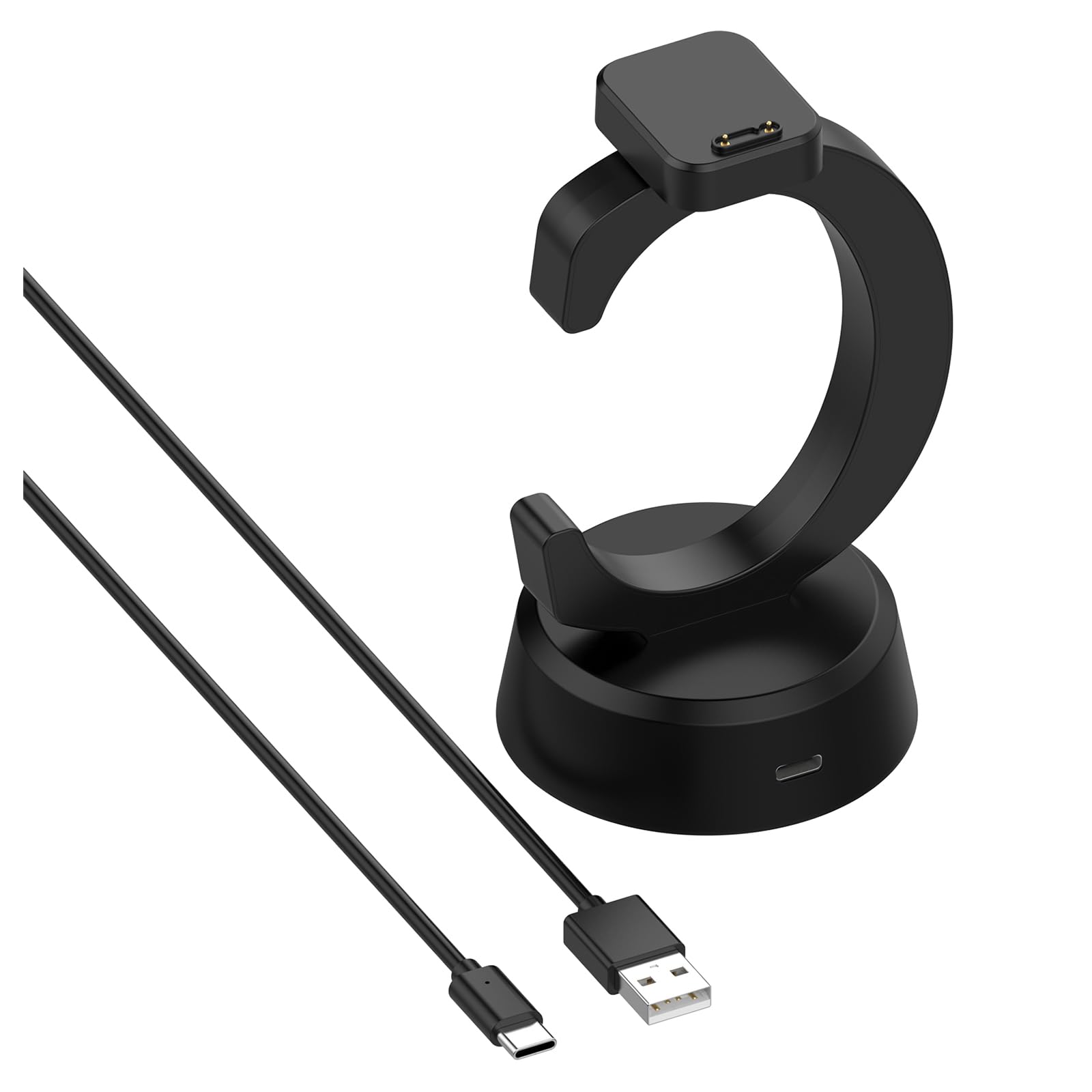 5 pezzi di supporto di ricarica per Xplora X6 Play / X6 Pro smartwatch, docking magnetico a forma di C con cavetto, supporto di sostituzione per caricabatterie orologio e accessori