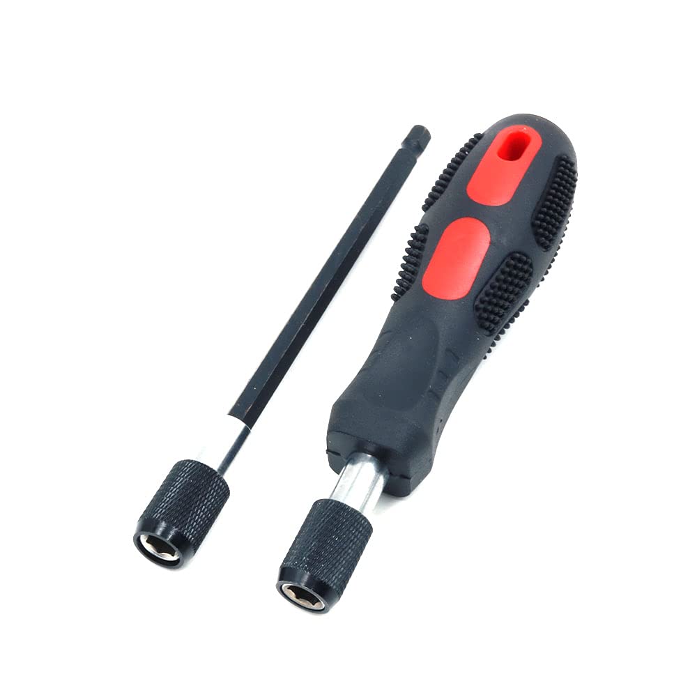 Set di 38 spazzole in Nylon con Manico di prolunga da 0,6 cm, con Gambo Esagonale