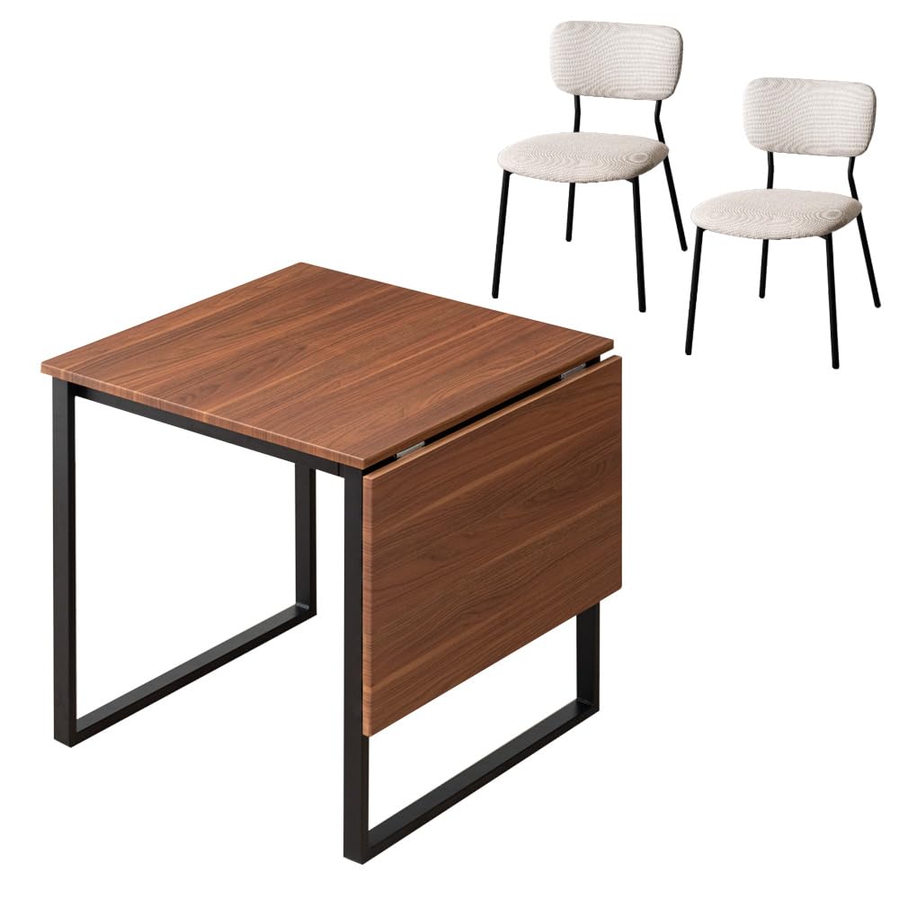 Amazon｜タンスのゲン バタフライ ダイニングテーブルセット 2人掛け