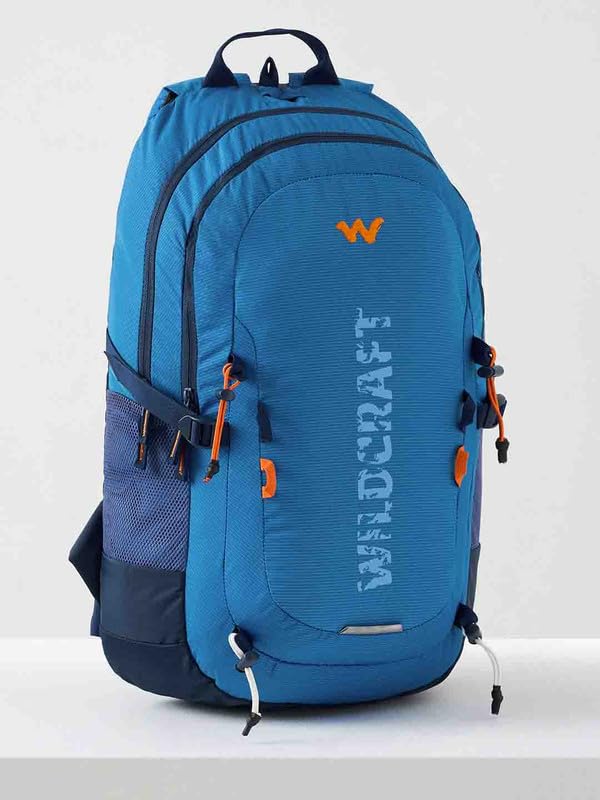 Image of Wildcraft Tech Backpack for Mens & Womens | Unisex Casual Travel Backpack | Eiger X 35 Ltr TechPacks Blue