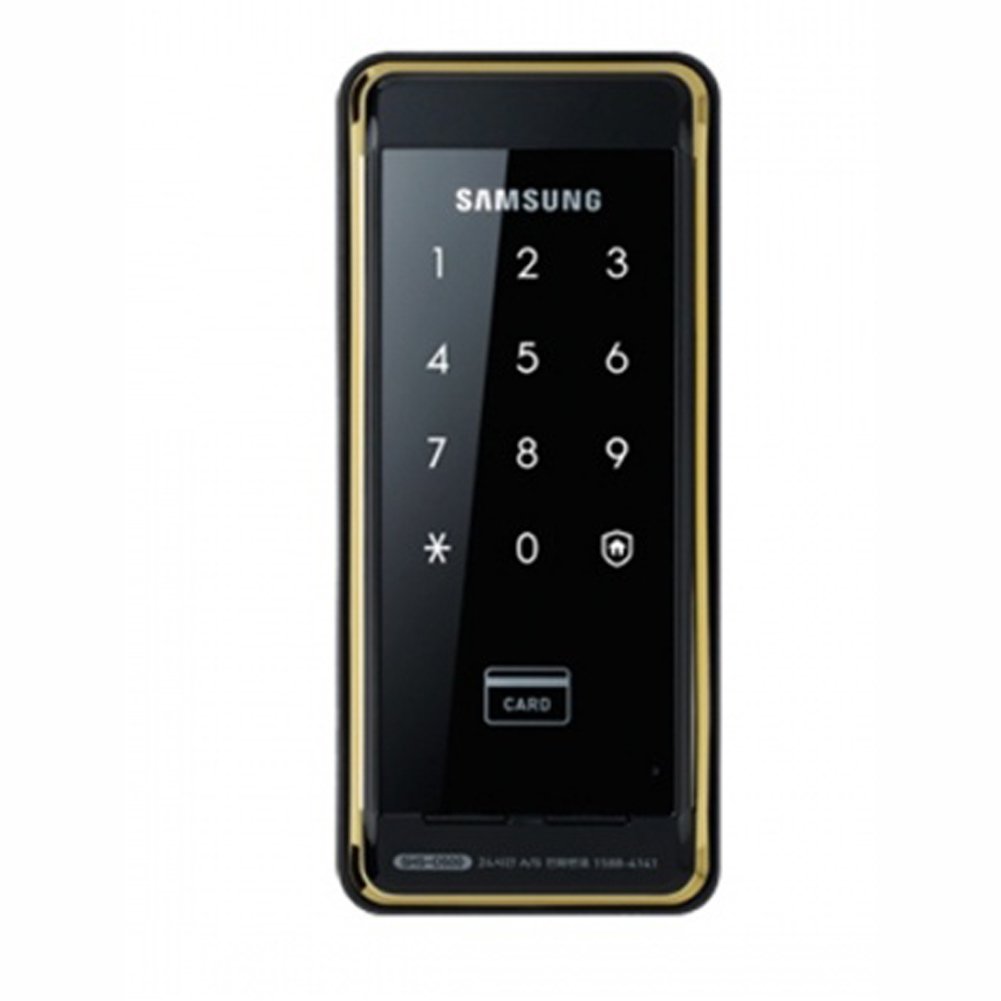 Amazon.co.jp: Samsung SHS-D500 Digital Door Lock Luxury Gold&Black