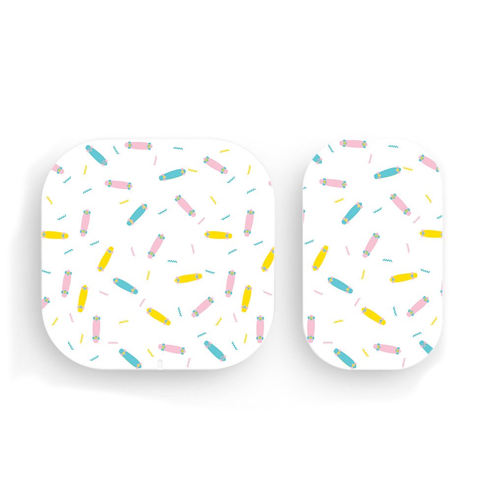 MightySkins Skin Compatible with Eero Home WiFi System + 1 Beacon - Ice Cream Boards | Protective, Durable, and Unique Vinyl Decal wrap Cover | Easy to Apply, Remove | Made in The USA