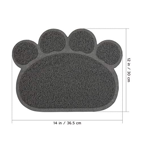 POPETPOP Tapete de Maca de Gato - Tapete de Caixa de Areia Antiderrapante - Material de Pvc Engrossa