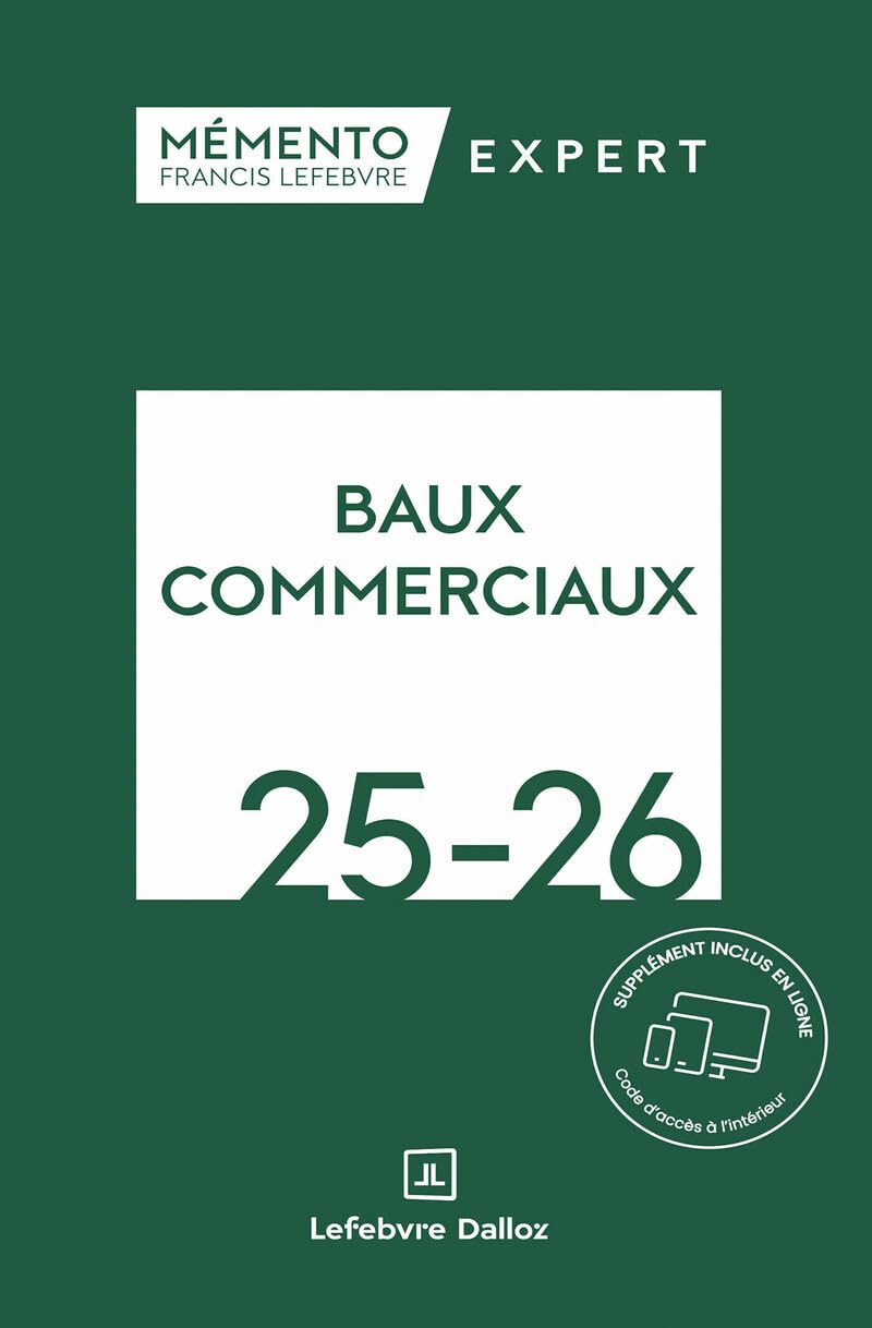 Mémento Baux commerciaux 2025-​2026