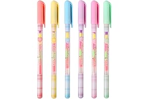 XIANNV Tutti Frutti Gel Pens, A Rainbow of Joy for Kids and Artists