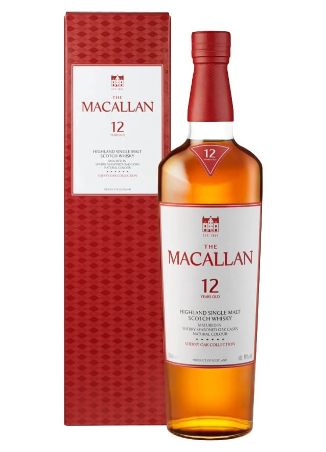 The Macallan Whisky Sherry Oak 12 Anos Single Malt 700ml