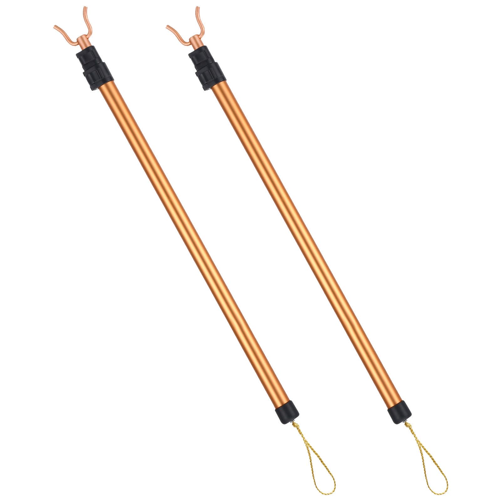 Barra extensible de aleación de aluminio para secar ropa ajustable en armarios de casa