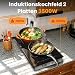 Karinear Induktionskochfeld 2 Platten mit Stecker, Autarkes Kochfeld Induktion Einbau 30CM, Touch-Steuerung, 99-Minuten-Timer, Pausenfunktion, Sicherheitsverriegelung, Überhitzungsschutz, 240V