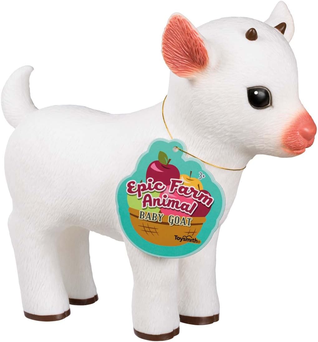 Toysmith Farm Fresh Epic Farm Animals Baby Goat Squeezable Toy