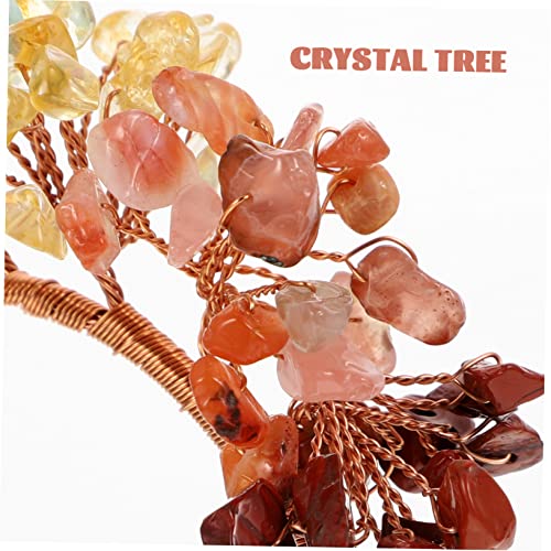 Árbol de la Vida de Cristal Decoración Duradera para Casa 3