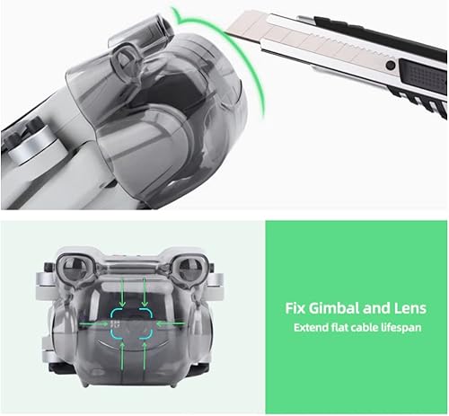 Miniatura 2 de Bloqueo de cardán y protector para tu dron DJI Mini 3 - Equipo de Drone Valley