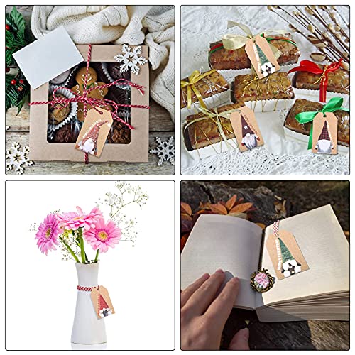 HONMOK 150 Pezzi Etichette Regalo Natale