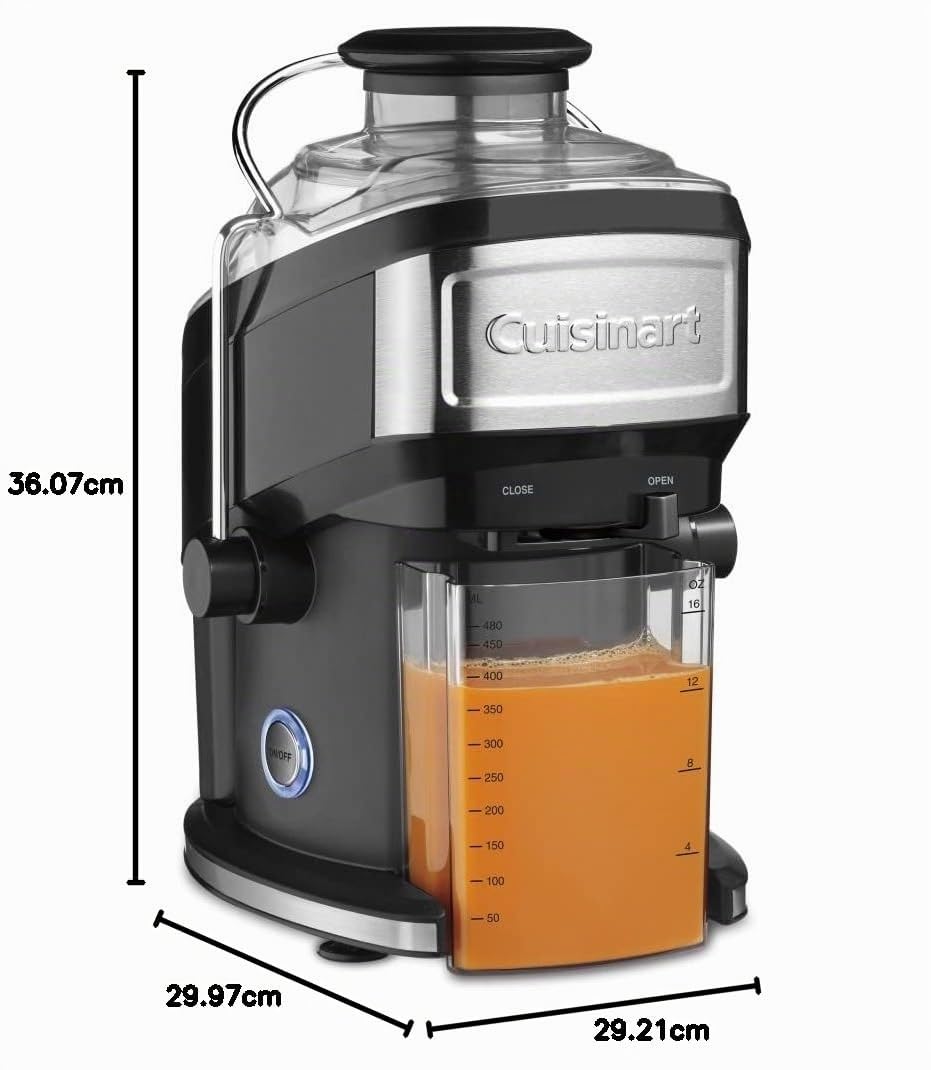 Cuisinart Compact estrattore di succo 11.5 x 11.8 x 14.2 Inch Black