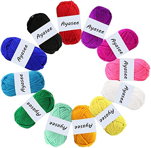 image for Ayasee Yarn Knitting Loom Crochet Swift Yarn Fiber String Ball Wool Wi