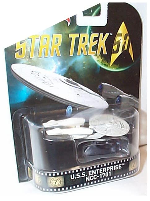 H0T WHEELS USS enterprise NCC-1701 vehicle 1.64 scale diecast model
