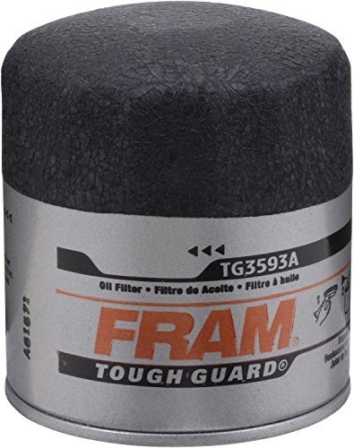Fram Tough Guard Tg3593A-1, 15K Mile Change Interval Passenger Car Spin-On Oil Filter #TOP6