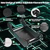 SUNLU 3D Printer Filament Holder, Filament Spool Holder, Easy to Turn, Easy to Adjust, 1 Piece, Black