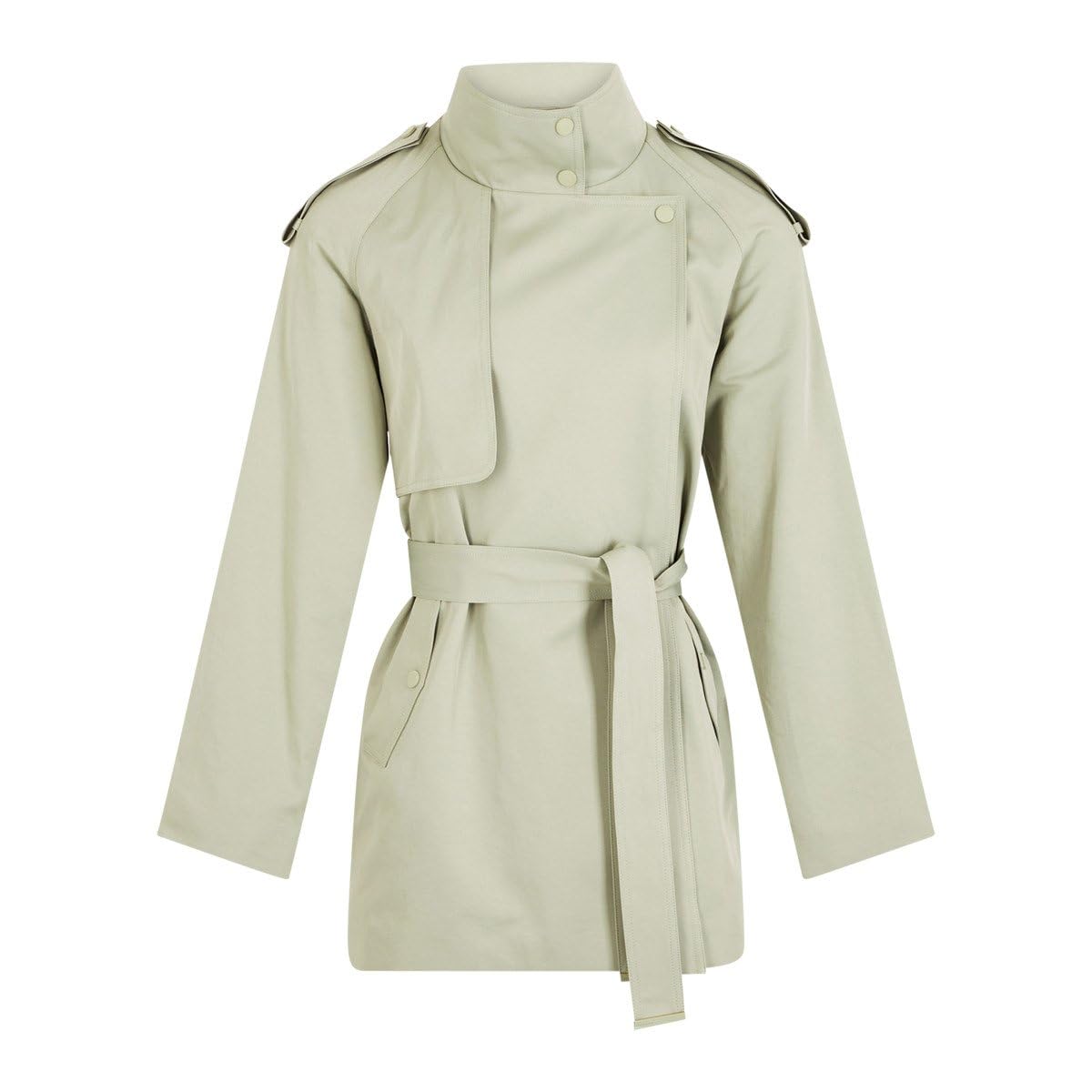 Morgan Women's 251-gline Trench Coat, Matcha M, UK 12