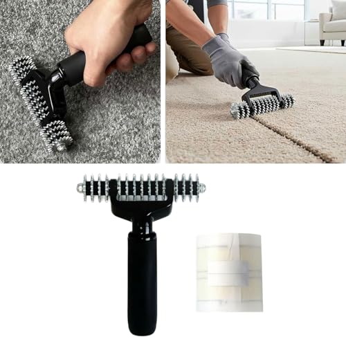 Ruban adhésif double face à fixation rapide sans outils pour tapis
