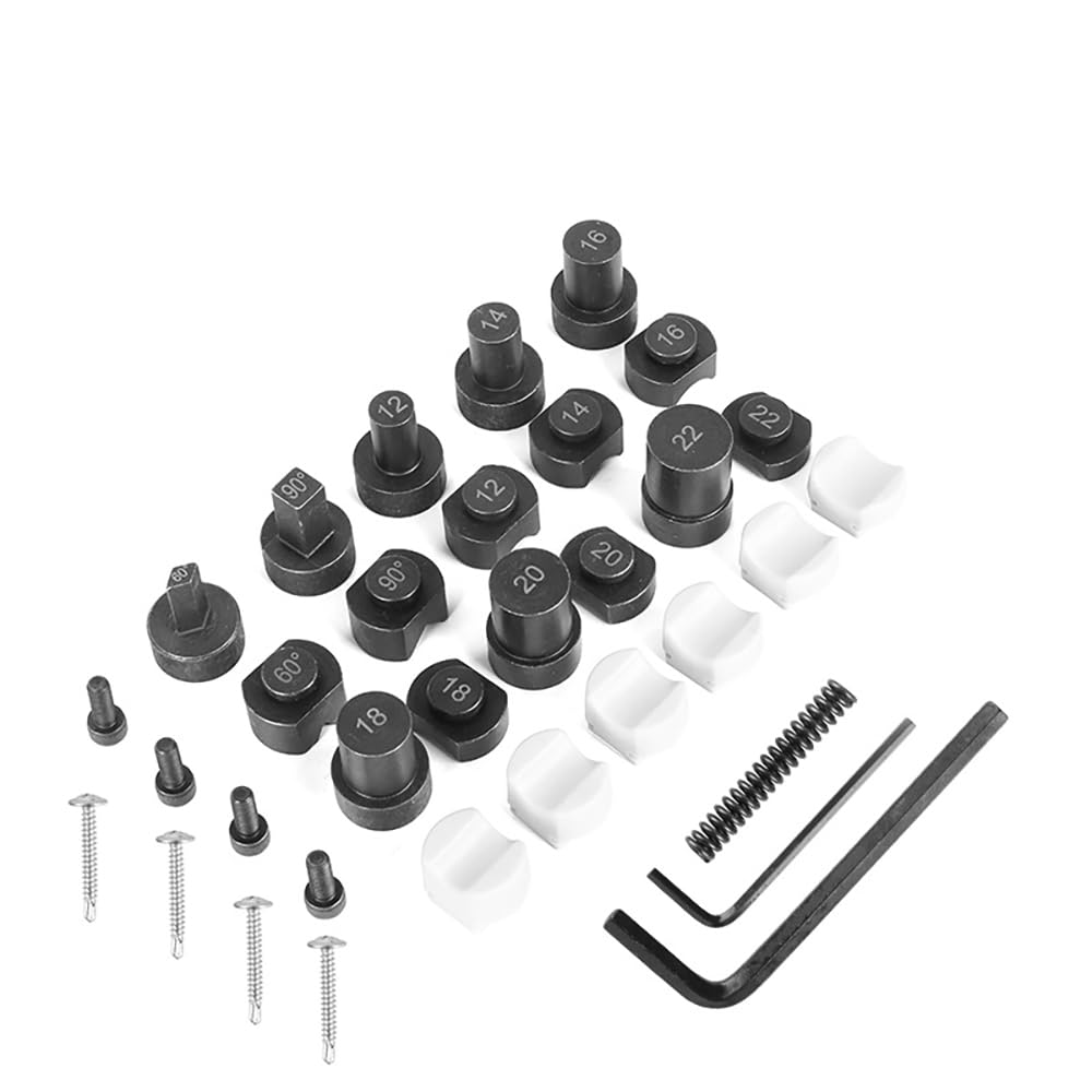 NEWFUN Piegatrice per Anelli Set di Misurazione e Produzione di Anelli Utensile Completo
