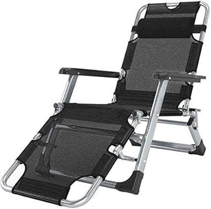 Derukk Tty Sun Lounger Garden Chairs Foldable Deck Chair Recliners Zero Gravity Patio Deck Chair Reclining Outdoor Folding Portable Black Rocking Sun Loungers Support 0kg Amazon Co Uk Garden Outdoors