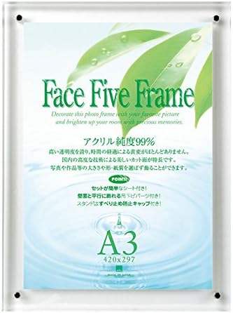 Amazon A P J アクリルフレーム フェイスファイブフレーム クリア A3サイズ 297 4mm アートプリントジャパン フォトフレーム