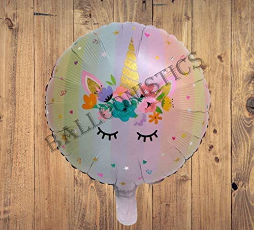 Balloonistics 18 Inches Unicorn Horn Foil Balloon - Pack of 1 - Image 4 thumbnail
