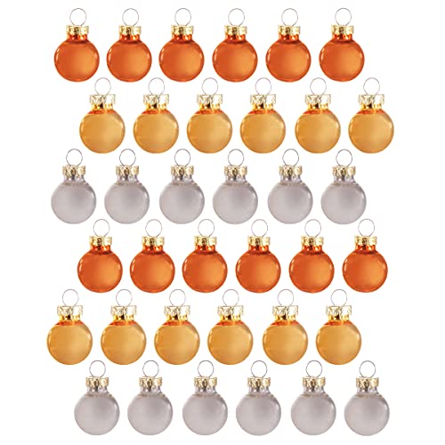 Sass & Belle Metallic Mini Baubles - Set of 36, Gold