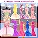 BARWA 11 Sets Doll Clothes Including 2 Sequins Dresses 5 Mermaid Floral Dresses 4 Casual Outfits Tops and Pants for 11.5 inch Girl Dolls