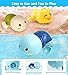 Bath Toys, 6 Pack Baby Bath Toys for Toddlers 1-3, Floating Wind-up Toys Swimming Pool Games Water Play Set Xmas Gift for Bathtub Shower Infant Toddlers Kids Boys Girls Ages 4-8 Years Old