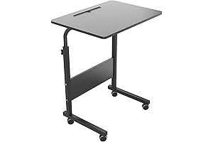 Portable Ergonomic Computer Table Small, Upgraded 23.6" Soges Laptop Desk
