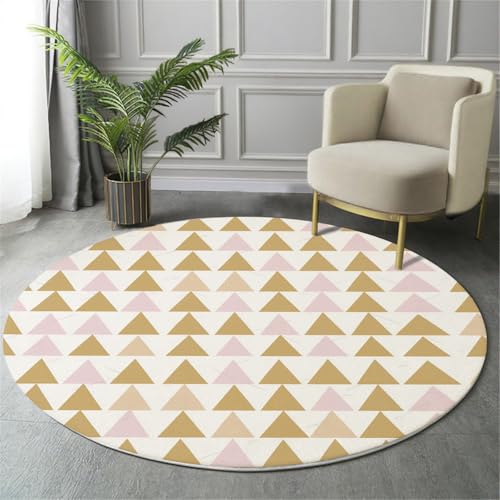 Tapis fluffy rose antidérapant pour éviter les sols froids - 3
