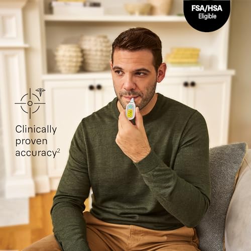 braun digital thermometer clinically accurate color coded fever guidance for baby toddlers kids amp adults oral rectal or underarm use no 1 brand recommended by pediatricians