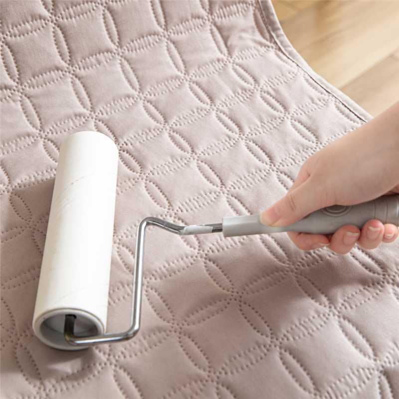 Image of HOMETHREADS Non-Slip Chair Cover-Universal Fit for Kitchen & Dining Chairs-Cushioned Comfort - Stylish Machine Washable Seat Cover-140x40cm (Taupe Beige, Pack of 8)