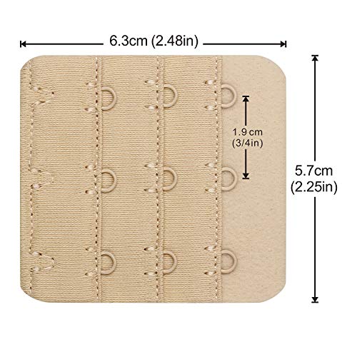 Wingslove Womens Bra Extender Bra Band Breathing room 3pcs-Pack Multi-size2