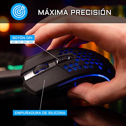 THE G LAB Wireless Gaming Combo - Mouse + Keyboard - Spanish Layout - Tastiera gaming - Immagine 5