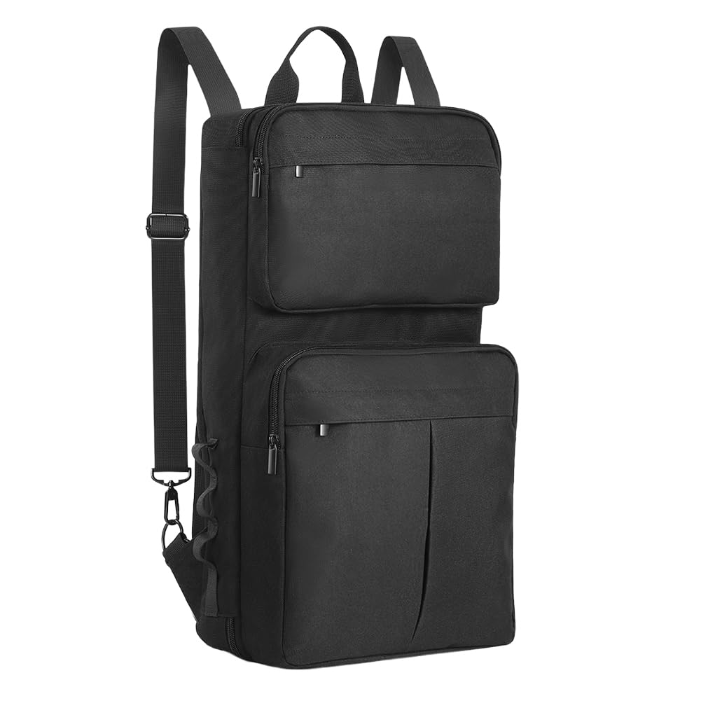 Zaino DJ per Pioneer DDJ-400 DDJ-FLX4 Roland DJ-202 Custodia di controllo DJ Borsa da viaggio leggera anti-graffio tracolla regolabile, Nero , Travel