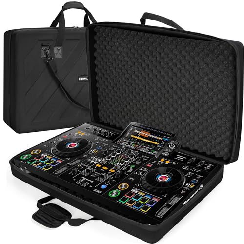 Image of Lightweight Molded EVA Storage Case Fits for Pioneer DDJ RX2 RX3, 29.5 X 19.3 X 5.5 Inch Black
