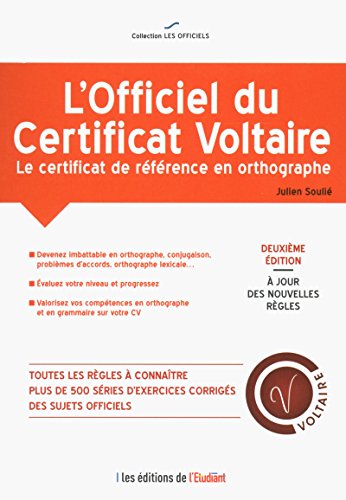 Télécharger L'Officiel du certificat Voltaire Francais PDF