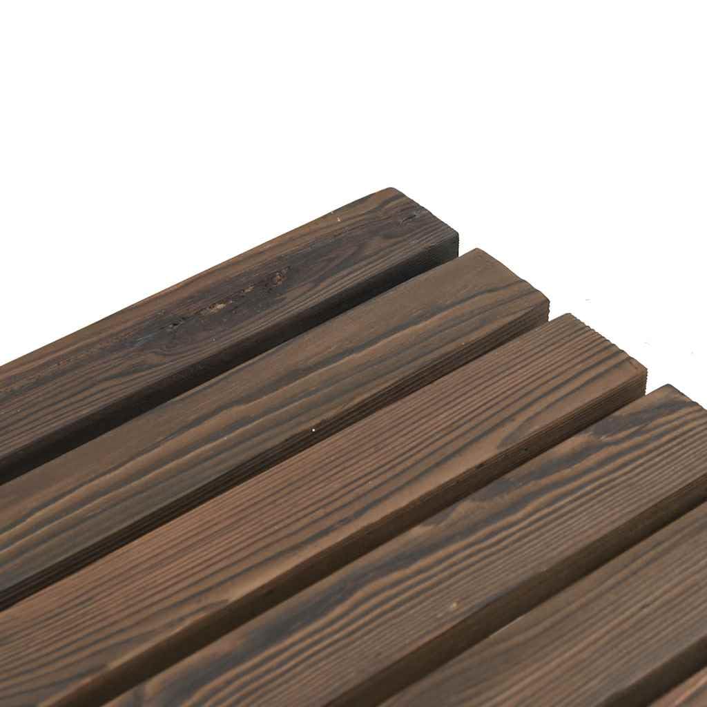 Panca da Giardino 2 Posti in Legno di Abete Ruota del Carro | Seduta da esterno a due posti con braccioli a forma di ruota, ideale per arredare il giardino, patio o terrazzo.